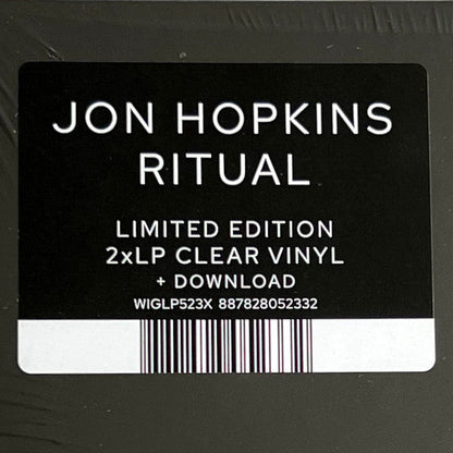 Jon Hopkins - Ritual (IEX: CLEAR VINYL) | Mint (M) Mint (M)-