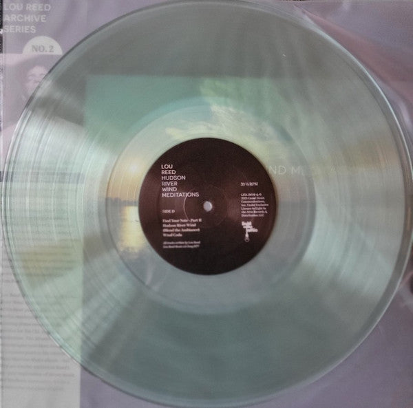 Lou Reed - Hudson River Wind Meditations (2xCOKE BOTTLE CLEAR VINYL) | Mint (M) Mint (M)-
