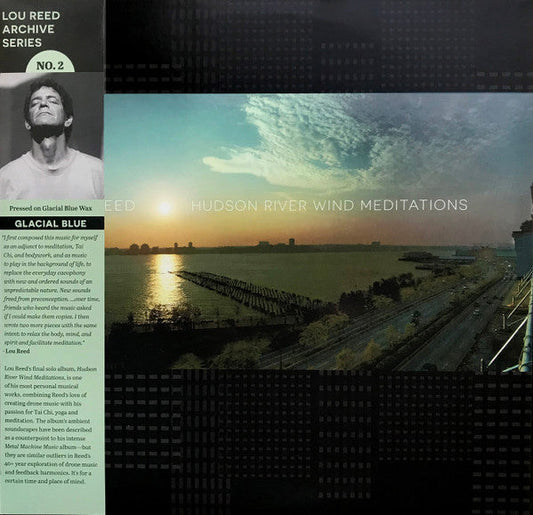 Lou Reed - Hudson River Wind Meditations (2x GLACIAL BLUE VINYL) | Mint (M) Mint (M)-