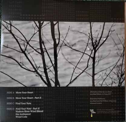 Lou Reed - Hudson River Wind Meditations (2xCOKE BOTTLE CLEAR VINYL) | Mint (M) Mint (M)-