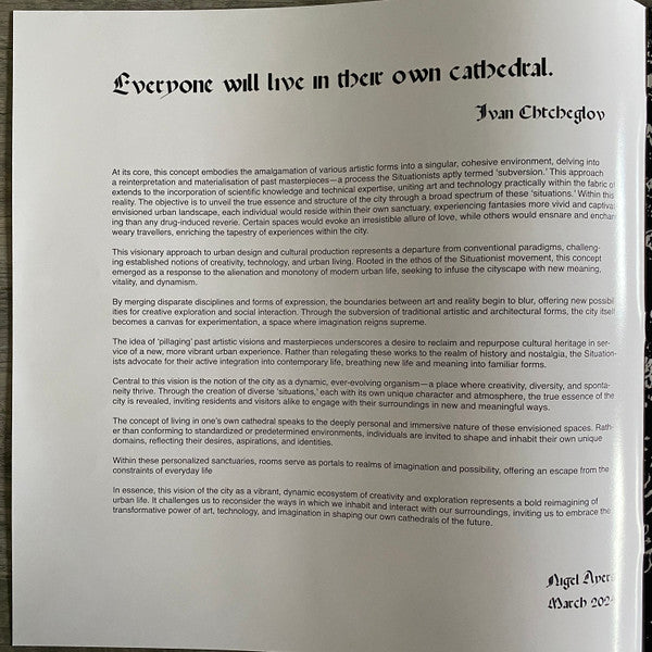 Nocturnal Emissions - Cathedral (2xVINYL) |-