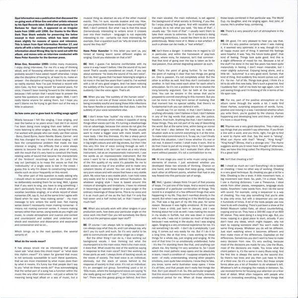 Brian Eno & John Cale - Wrong Way Up (30th Anniversary) | Mint (M) Mint (M)-