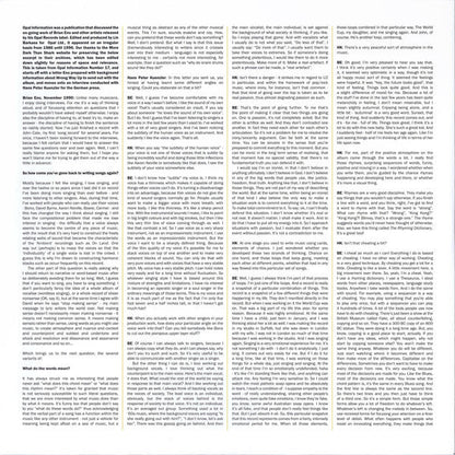 Brian Eno & John Cale - Wrong Way Up (30th Anniversary) | Mint (M) Mint (M)-