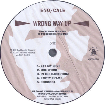 Brian Eno & John Cale - Wrong Way Up (30th Anniversary) | Mint (M) Mint (M)-