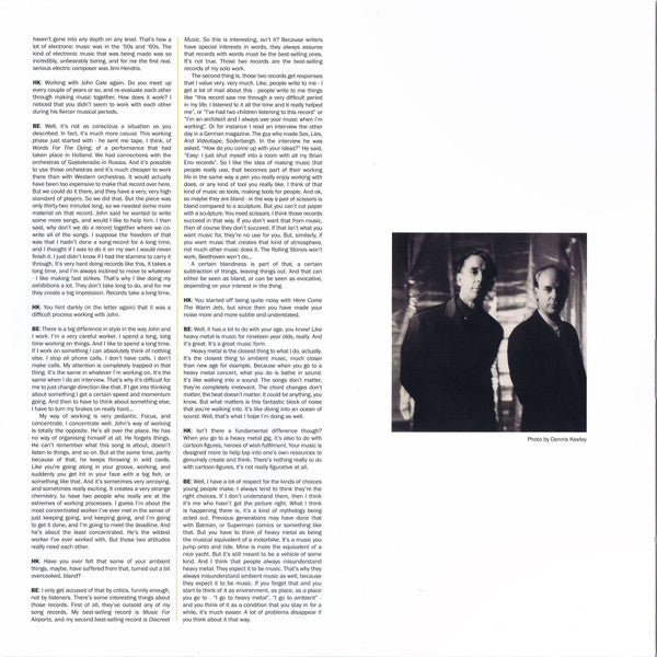Brian Eno & John Cale - Wrong Way Up (30th Anniversary) | Mint (M) Mint (M)-