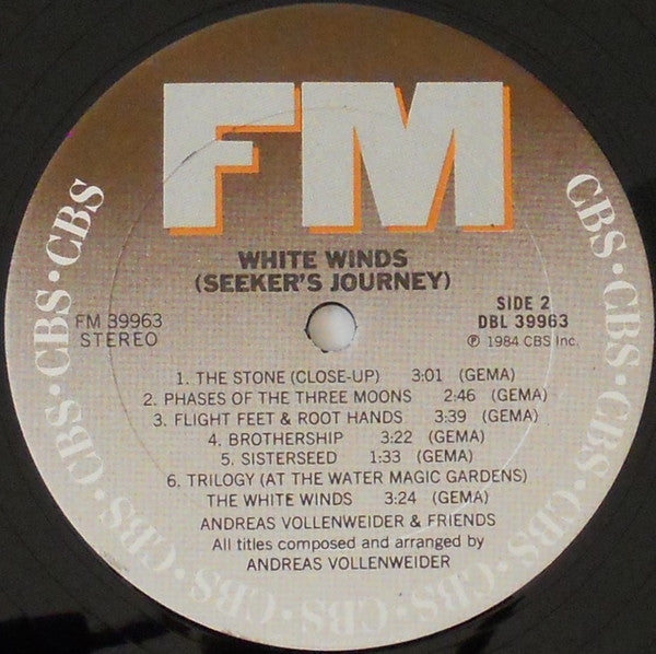 White Winds (VINYL) | Near Mint (NM) Near Mint (NM)-