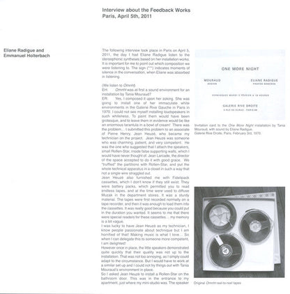 Feedback Works 1969-1970 | Mint (M) Mint (M)-