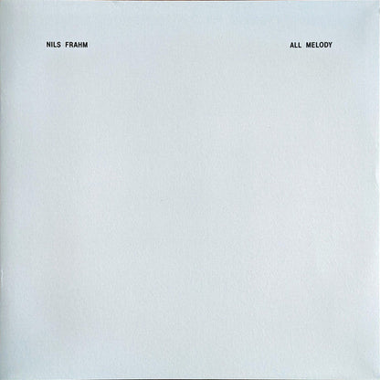 Nils Frahm - All Melody | Mint (M) Mint (M)-