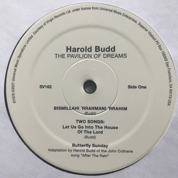 Harold Budd - The Pavilion Of Dreams | Mint (M) Mint (M)-