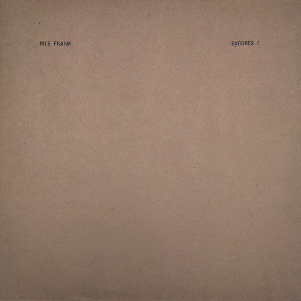 Nils Frahm - Encores 1 | Mint (M) Mint (M)-