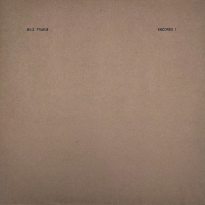 Nils Frahm - Encores 1 | Mint (M) Mint (M)-
