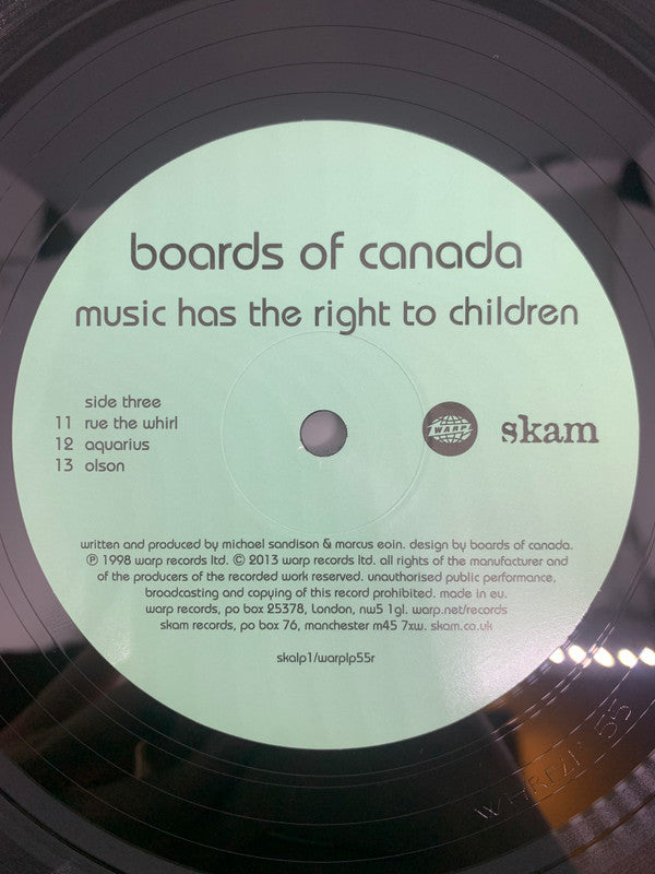 Boards Of Canada - Music Has The Right To Children (2xVINYL) |-