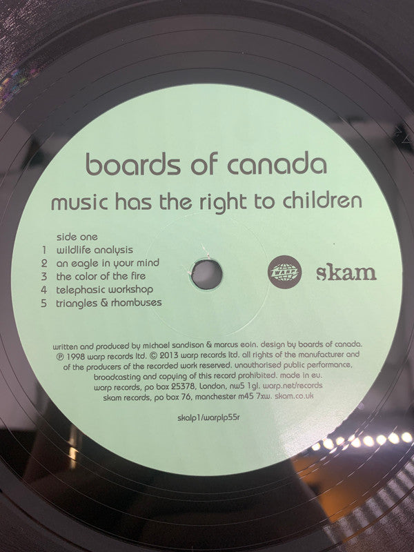 Boards Of Canada - Music Has The Right To Children (2xVINYL) |-