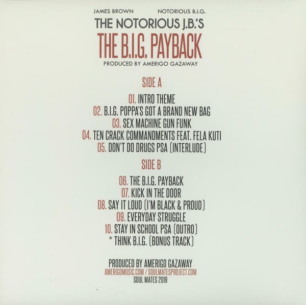 The Notorious J.B.'s: The B.I.G. Payback | Mint (M) Mint (M)-