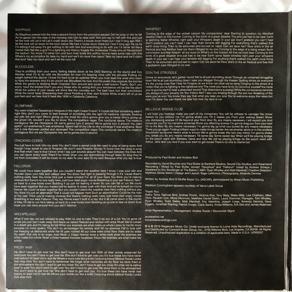 Andrew Bird - My Finest Work Yet | Mint (M) Mint (M)-