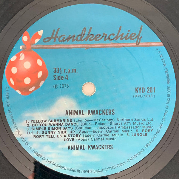 Animal Kwackers - Animal Kwackers | Near Mint (NM) Near Mint (NM)-