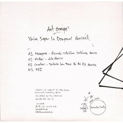 Ant Orange - You're Super In Diagonal Remixed | Mint (M) Mint (M)-