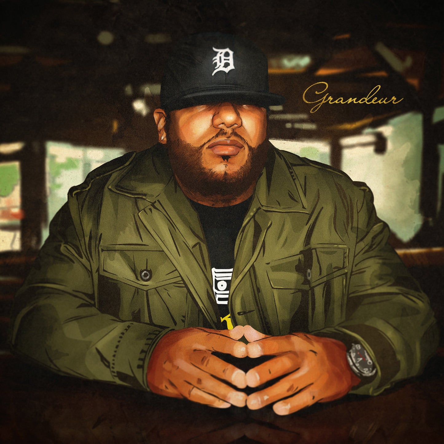 Apollo Brown - Grandeur (Olive Green Vinyl) | Mint (M) Mint (M)-