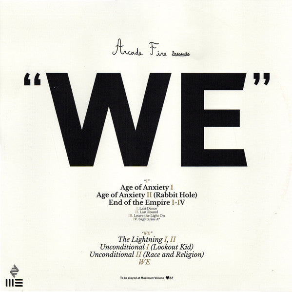 Arcade Fire - We | Mint (M) Mint (M)-