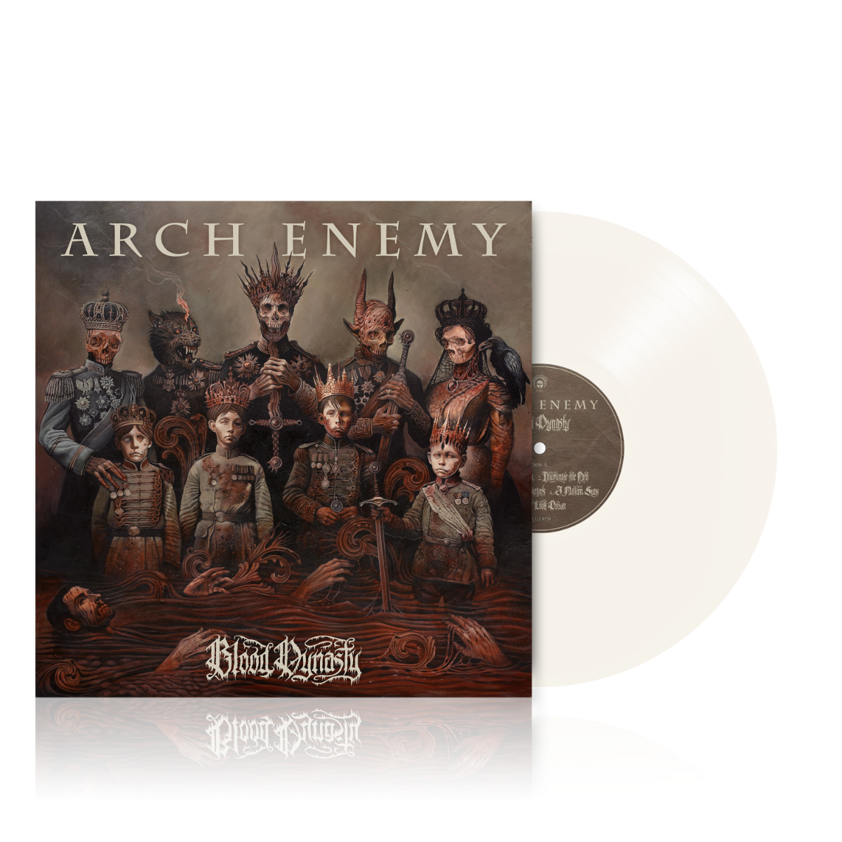Arch Enemy - Blood Dynasty (Indie Exclusive, 180 Gram Milky White Colored Vinyl, Booklet) | Mint (M) Mint (M)-