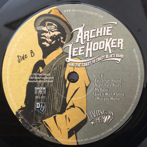 Archie Lee Hooker & The Coast to Coast Blues Band - Living In A Memory | Mint (M) Mint (M)-