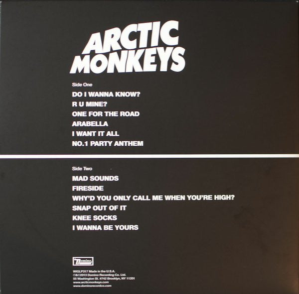 Arctic Monkeys - AM (180 GRAM VINYL) | Mint (M) Mint (M)-