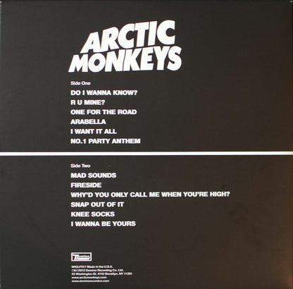 Arctic Monkeys - AM (180 GRAM VINYL) | Mint (M) Mint (M)-