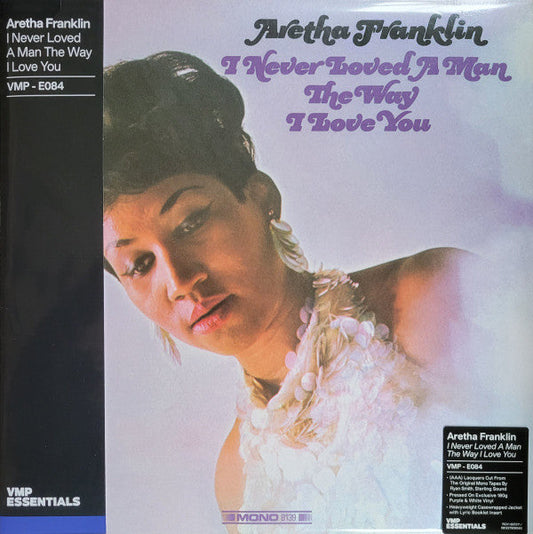 Aretha Franklin - I Never Loved A Man The Way I Love You (COLOR VMP VINYL) | Mint (M) Mint (M)-