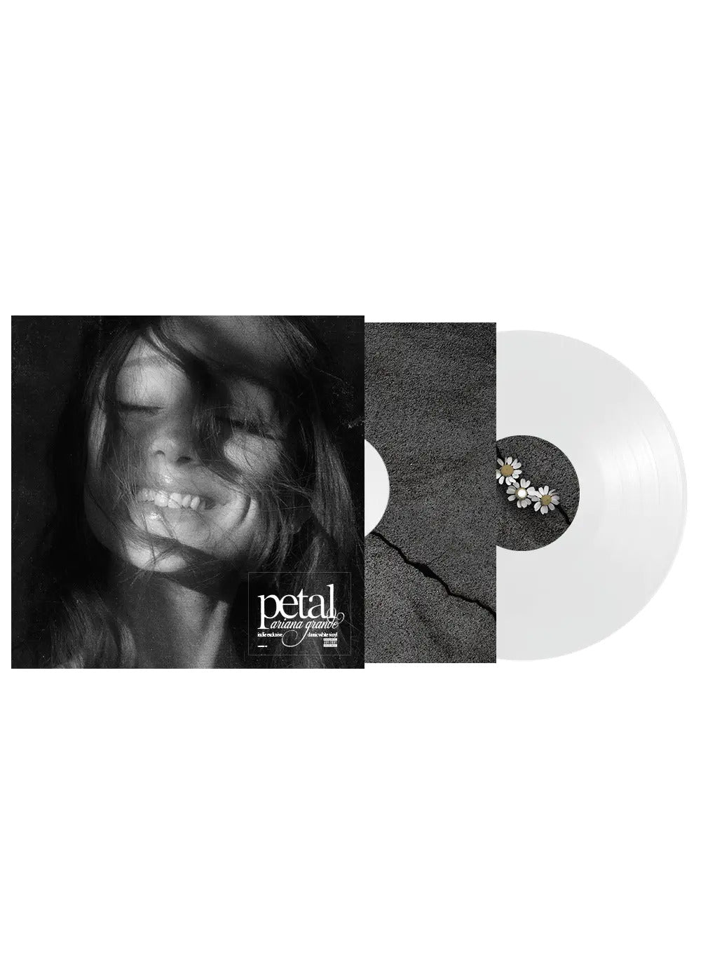 Ariana Grande - Petal (IEX WHITE VINYL LP) | NEW Mint (M) Mint (M)-