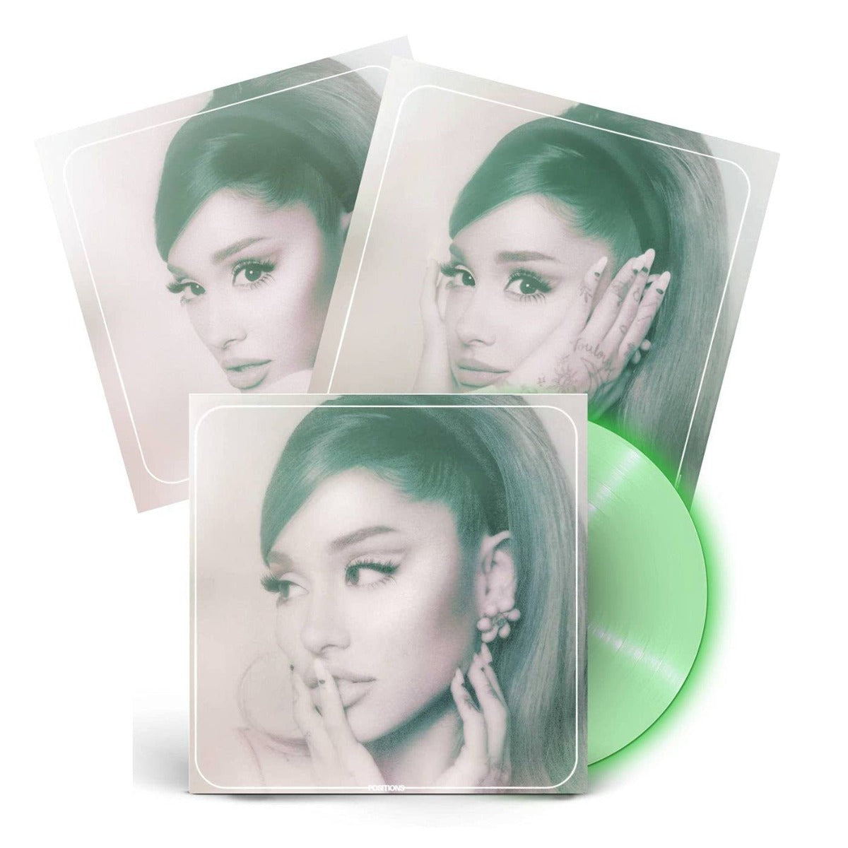 Ariana Grande - Positions (Limited Edition, Glow-In-The-Dark Colored Vinyl) | Mint (M) Mint (M)-