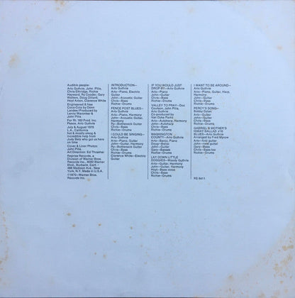 Arlo Guthrie - Washington County | Near Mint (NM) Very Good Plus (VG+)-