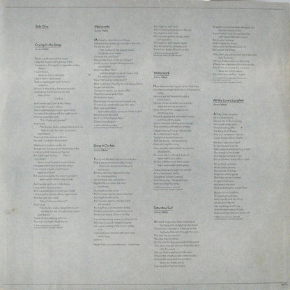 Art Garfunkel - Watermark | Very Good Plus (VG+) Very Good Plus (VG+)-