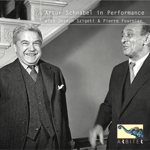 Artur Schnabel in Performance with Joseph Szigeti & Pierre Fournier |-