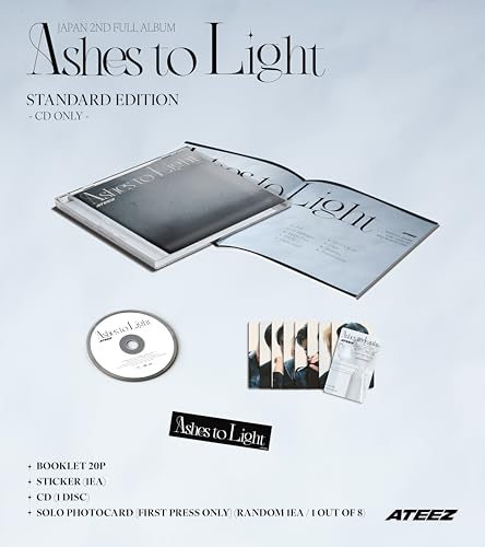 ATEEZ - Ashes To Light [Standard Edition Cd] | Mint (M) Mint (M)-