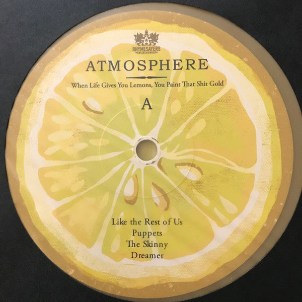 Atmosphere (2) - When Life Gives You Lemons, You Paint That Shit Gold | Mint (M) Mint (M)-
