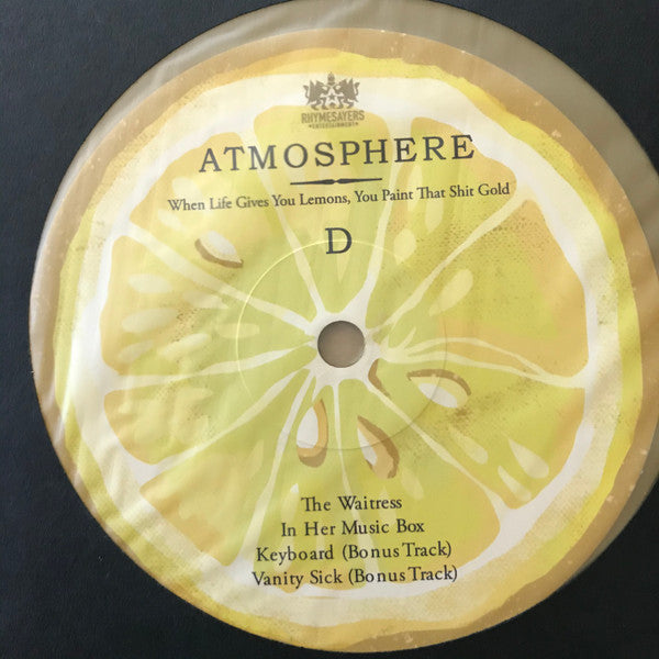 Atmosphere (2) - When Life Gives You Lemons, You Paint That Shit Gold | Mint (M) Mint (M)-