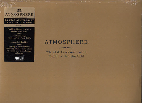 Atmosphere (2) - When Life Gives You Lemons, You Paint That Shit Gold | Mint (M) Mint (M)-