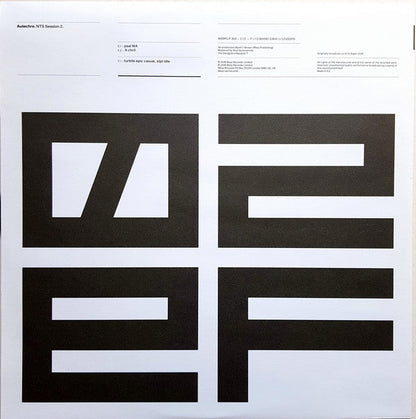 Autechre - NTS Session 2 | Mint (M) Mint (M)-