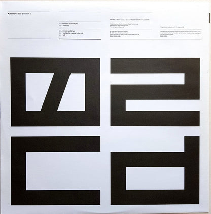 Autechre - NTS Session 2 | Mint (M) Mint (M)-