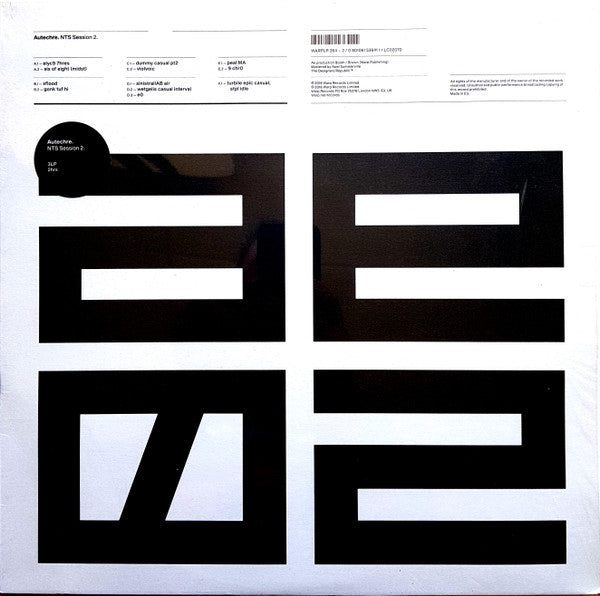 Autechre - NTS Session 2 | Mint (M) Mint (M)-