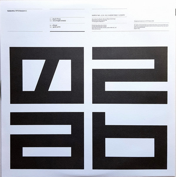 Autechre - NTS Session 2 | Mint (M) Mint (M)-