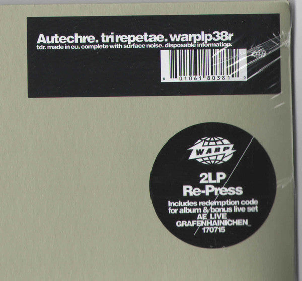 Autechre - Tri Repetae | Mint (M) Mint (M)-