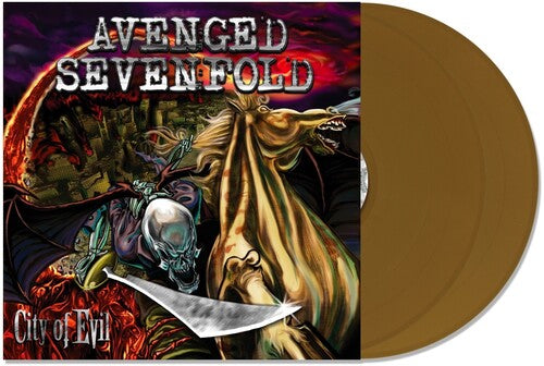 Avenged Sevenfold - City of Evil [Explicit Content] (Gold, Colored Vinyl, Gatefold LP Jacket) (2 Lp's) | Mint (M) Mint (M)-