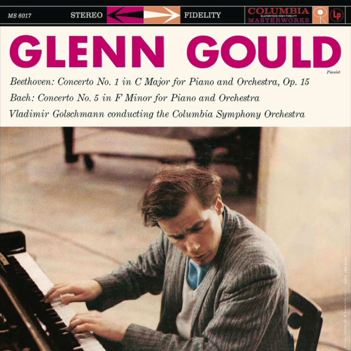 Bach / Beethoven, Glenn Gould, Columbia Symphony O - The Complete Glenn Gould Bach Keyboard Concertos Nos. 1-5 & 7 / Beethoven Concerto No. 1 |-