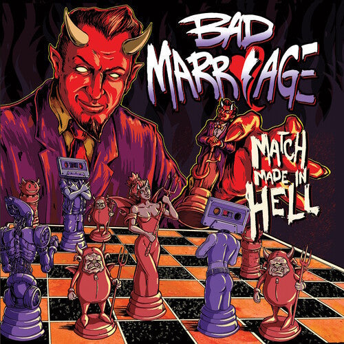 Bad Marriage - Match Made in Hell [Explicit Content] (Limited Edition, "Blood Moon" Colored Vinyl, Gatefold LP Jacket) |-