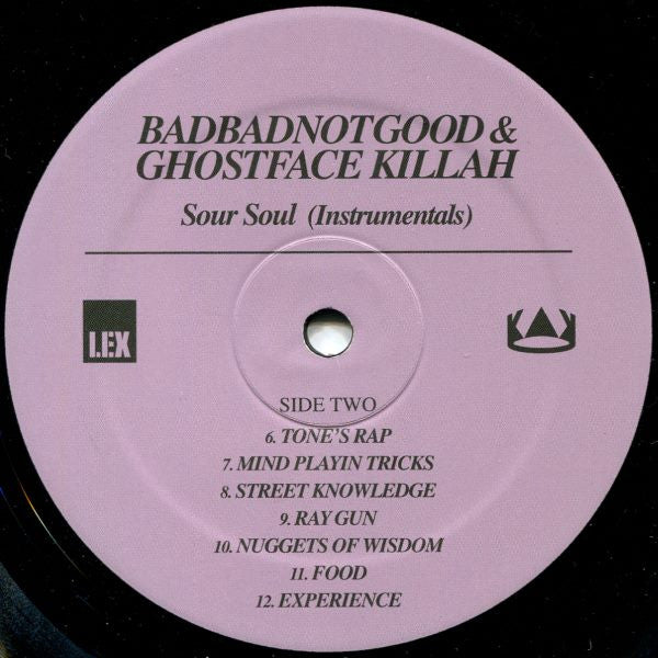 BadBadNotGood & Ghostface Killah - Sour Soul (Instrumentals) | Mint (M) Mint (M)-