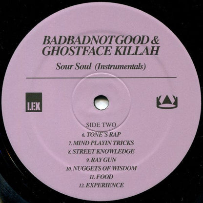 BadBadNotGood & Ghostface Killah - Sour Soul (Instrumentals) | Mint (M) Mint (M)-