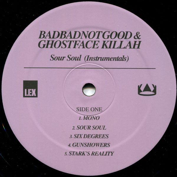 BadBadNotGood & Ghostface Killah - Sour Soul (Instrumentals) | Mint (M) Mint (M)-