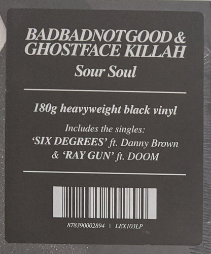 BadBadNotGood & Ghostface Killah - Sour Soul | Mint (M) Mint (M)-