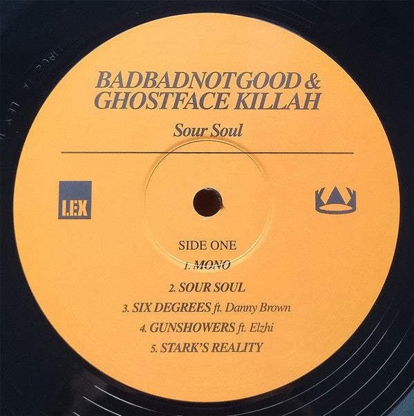 BadBadNotGood & Ghostface Killah - Sour Soul | Mint (M) Mint (M)-